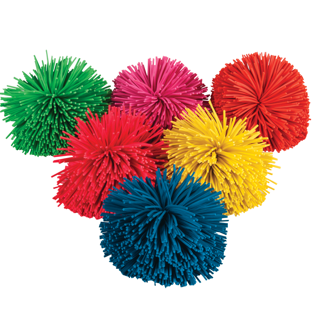 Set of 6 Pom Pom Balls